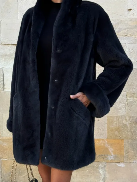 Шуба (жакет) из меха норки KOPENGAGEN FUR - фото 1