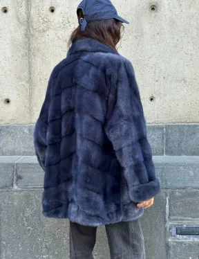 Короткая норковая шуба - автоледи - фото 3