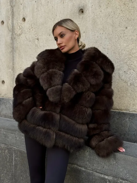 Шуба под соболь - фото 7
